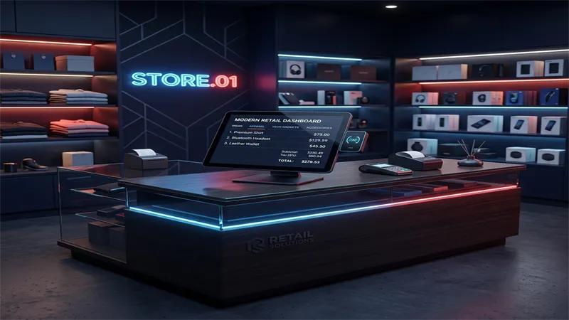 RetaPOS as a Square POS alternative showing flat-fee mobile billing with no transaction charges on smartphone